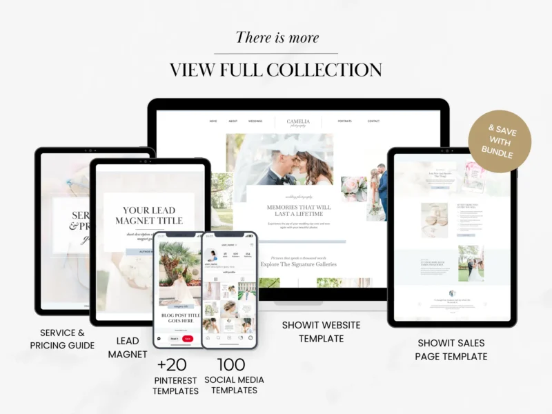 Social Media Canva Templates | Camelia Collection - Image 7