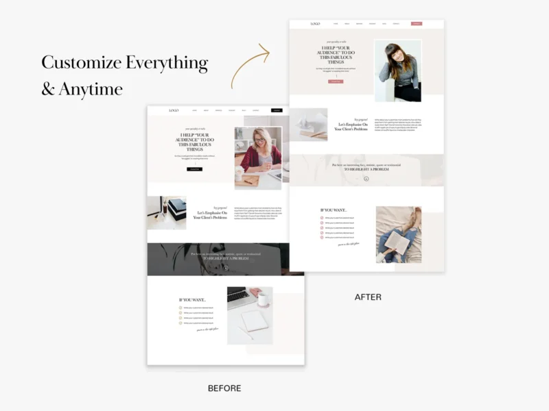 Website Showit Template  | Joanna Collection - Image 6