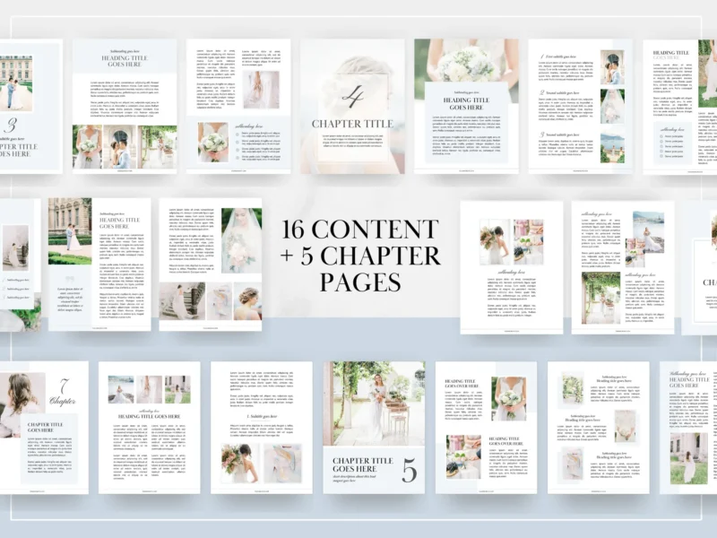 E-book Canva Template | Camelia Collection - Image 4