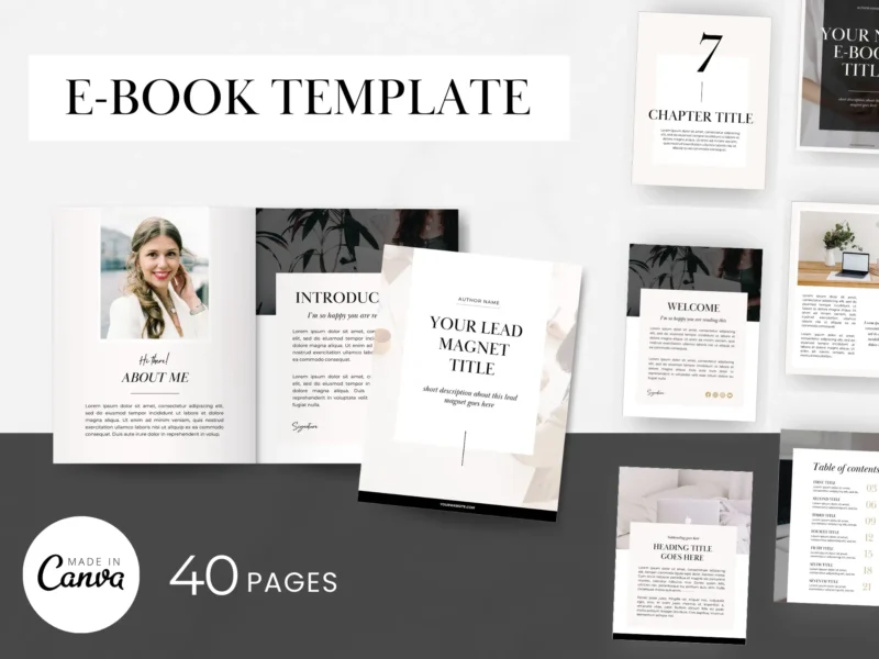 E-Book Canva Template | Joanna Collection