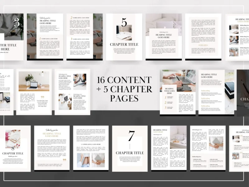 E-Book Canva Template | Joanna Collection - Image 4