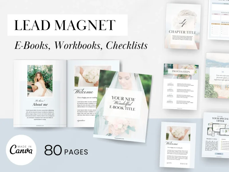 Lead Magnet Canva Template | Camelia Collection