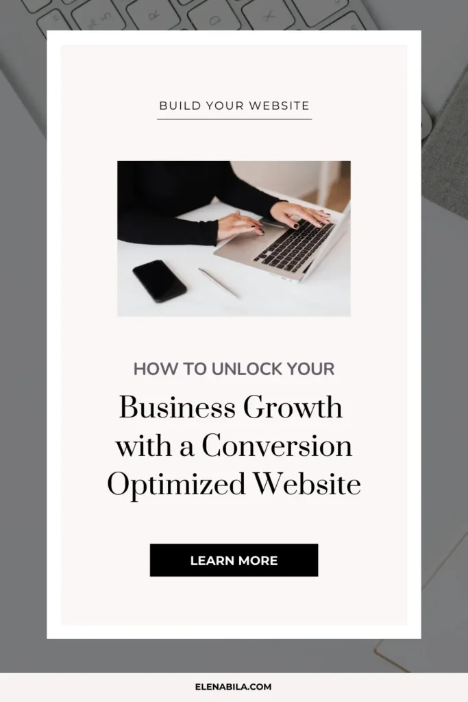 How to Unlock your busineess growth with a Conversion Optimized Website