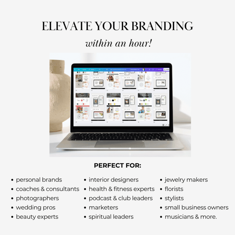 12 Branding templates for online entrepreneurs-min